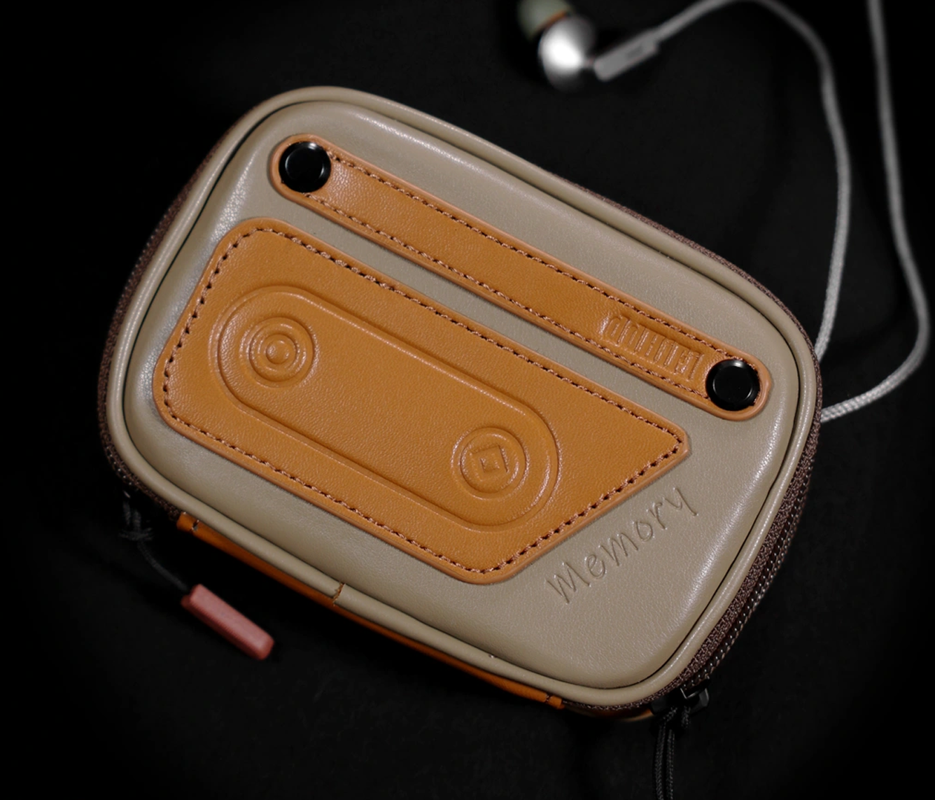 ddHiFi CZ120 Retro Cassette-Style Earphones Storage Bag